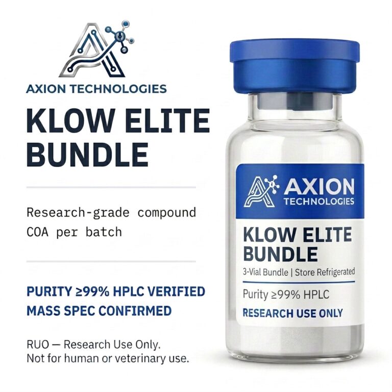 Bundle Klow Elite para pesquisa laboratorial - Axion Peptides