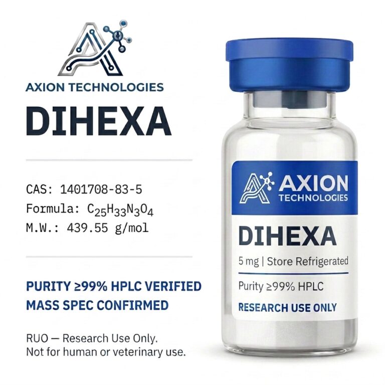 Dihexa para pesquisa laboratorial - Axion Peptides