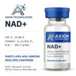 NAD+ para pesquisa laboratorial - Axion Peptides