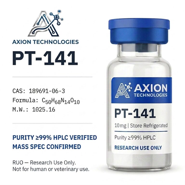 PT-141 para pesquisa laboratorial - Axion Peptides