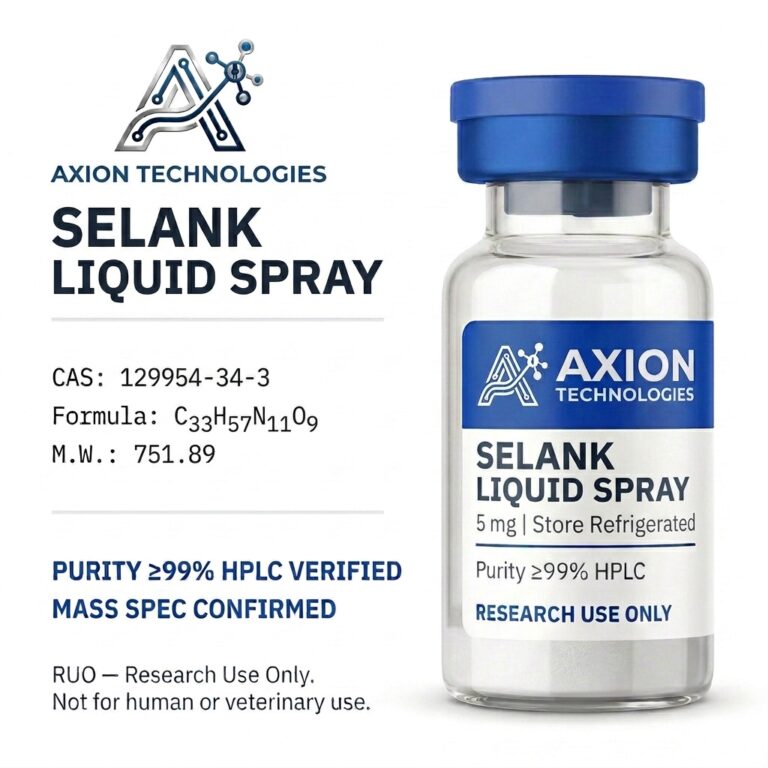 Selank Spray Nasal para pesquisa laboratorial - Axion Peptides